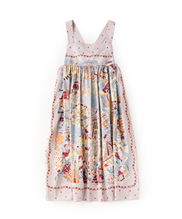 La fête foraine apron dress