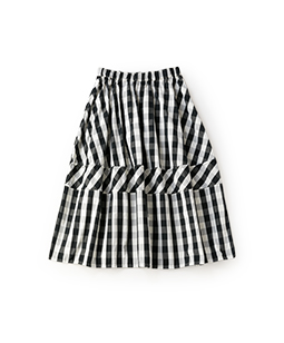 Memorial check 3way skirt