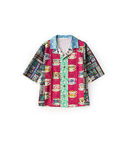 Royal bone china patchwork shirt