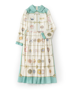 Precious buttons day dress