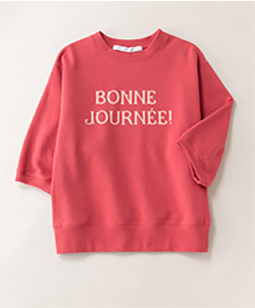 Bonne journée half sleeve sweat