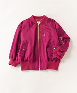 Bubble sleeve flight jacket