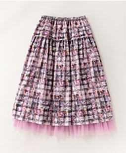 Archive Gingham dress skirt