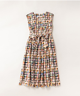 Archive Gingham square dress