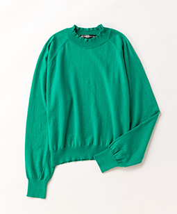Cotton-cashmere turtleneck sweater