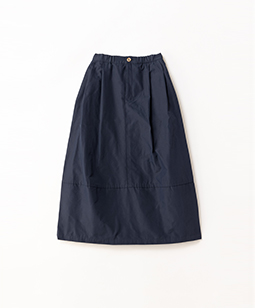 Memorial pin dot cocoon skirt