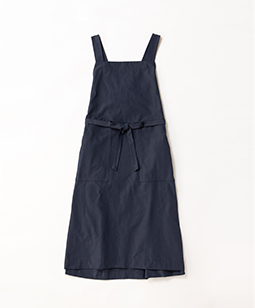 Memorial pin dot apron dress