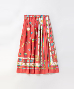 Sewing kit wrapped skirt