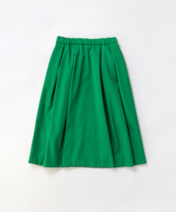 Double cloth bell skirt
