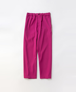 Double cloth straight pants