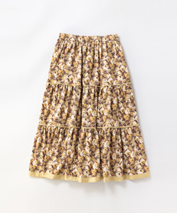 Roman Rose peasant skirt