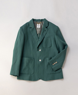 Vintage linen blazer jacket