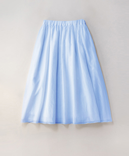 Cotton silk lawn fluffy skirt