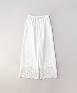 Vintage lace peasant pants 