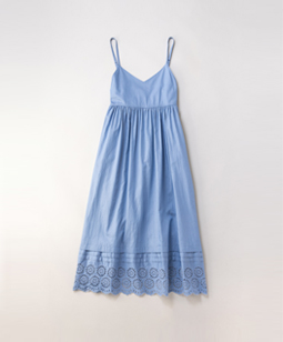 Vintage lace strap dress