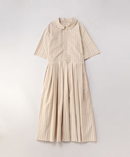 Old England stripe shirt dress