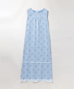 Sheer flowers sleeveless dress