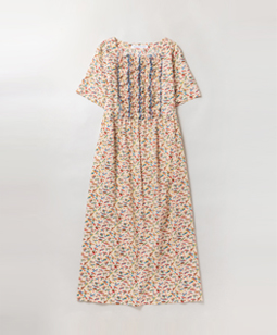 Miles' Adventure frill-trim dress