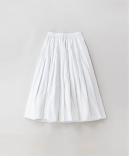 Coating typewriter puffy skirt