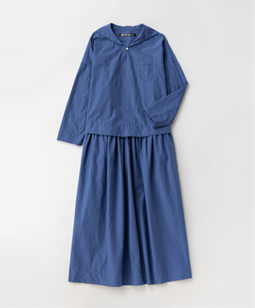 Coating typewriter marine collar dress