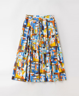 Carnaby Cast quatre tuck skirt