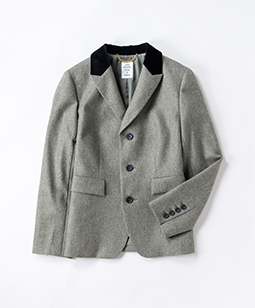 Fine flannel riding jacket