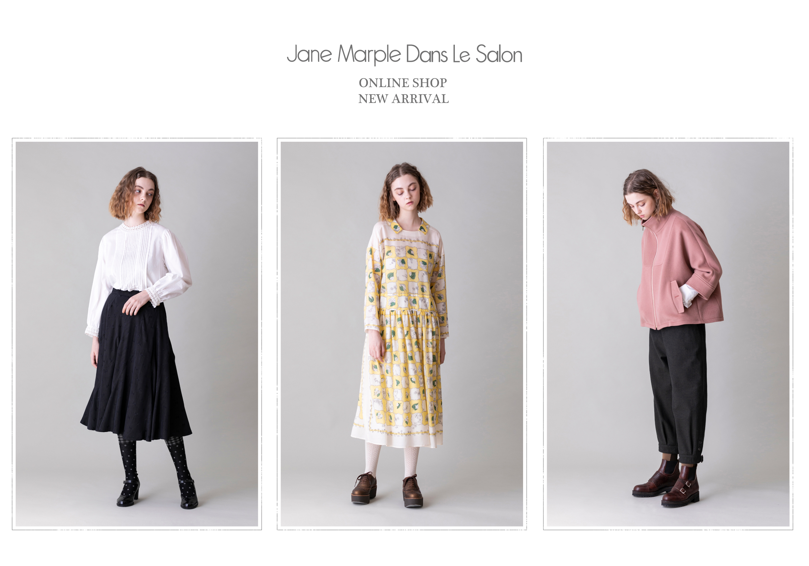 Online Shop】2020 WINTER COLLECTION START | Jane Marple Official 