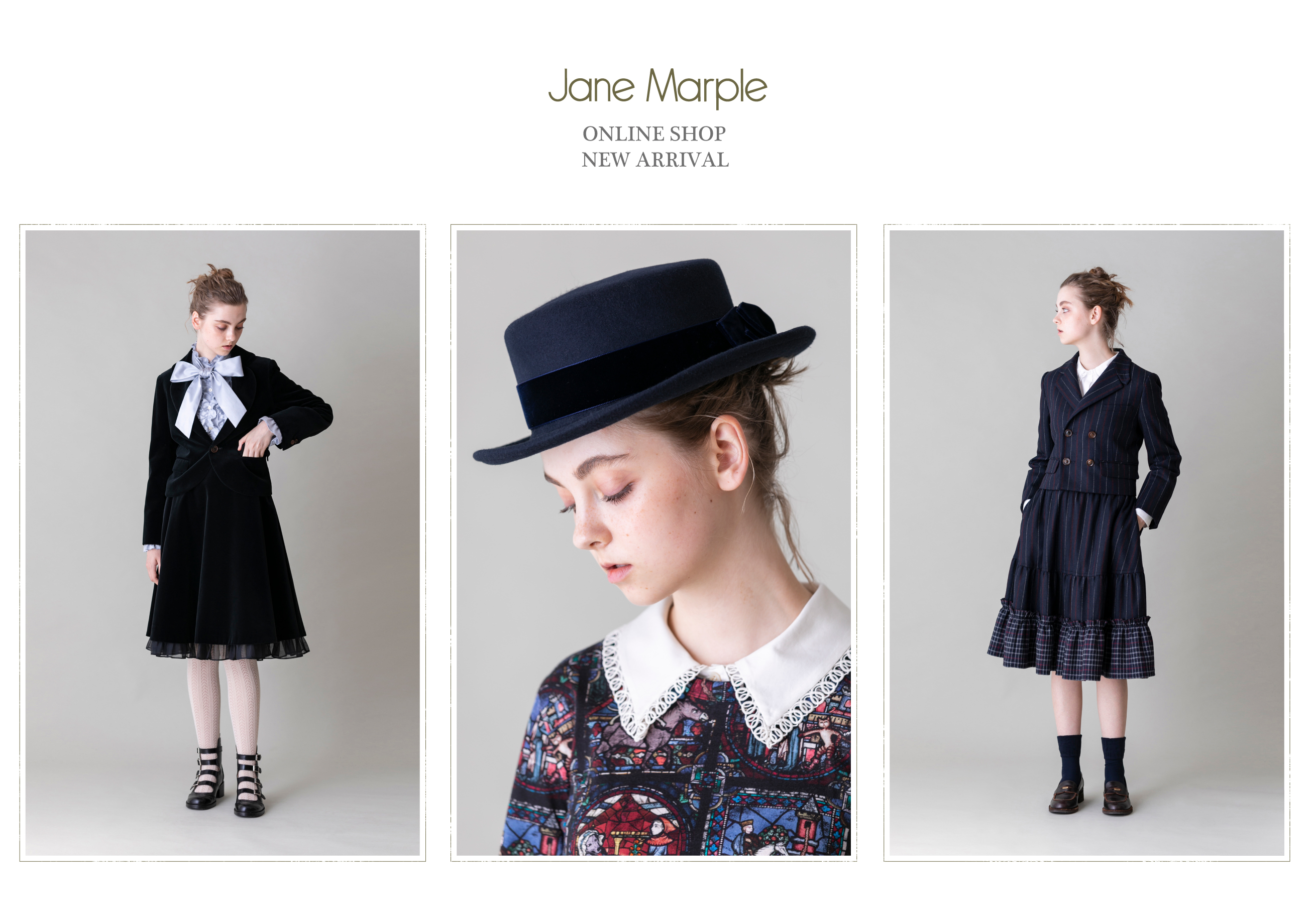 Online Shop】2020 WINTER COLLECTION START | Jane Marple Official  