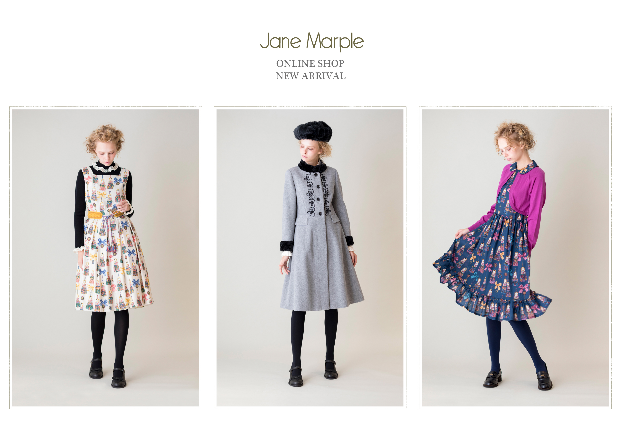 Jane 踊り Marple 音符モチーフヘアピン ジェーンマープル ロリータ
