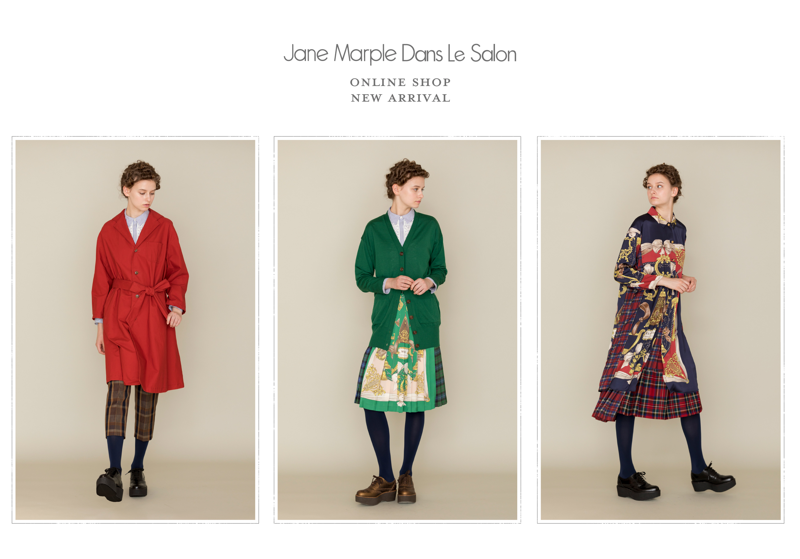 Online Shop】新作アイテムを入荷いたしました。 | Jane Marple 