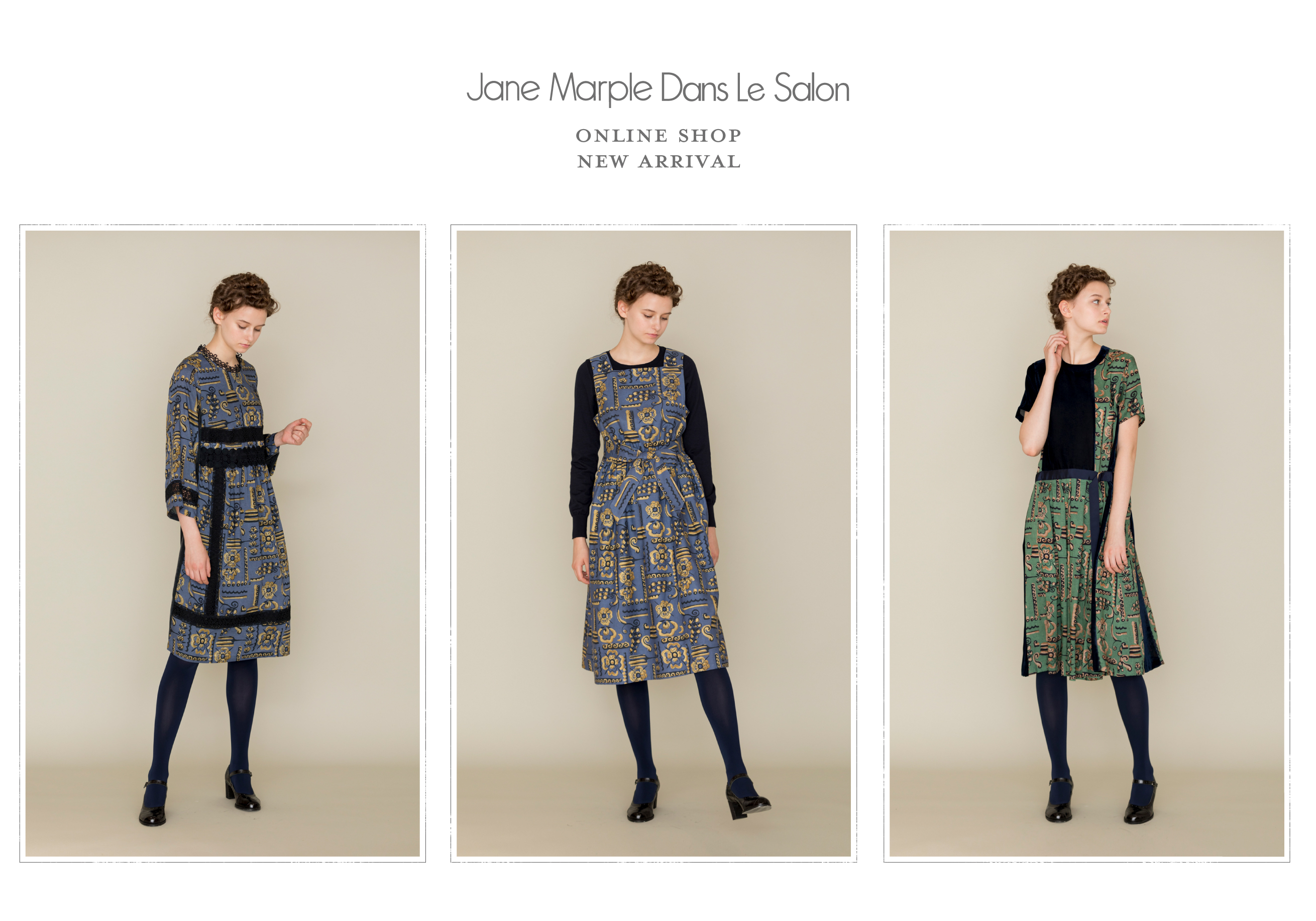 Online Shop 新作アイテムを入荷いたしました Jane Marple Official Web Site St Mary Mead Online Shop 新作アイテムを入荷いたしました Jane Marple Official Web Site St Mary Mead
